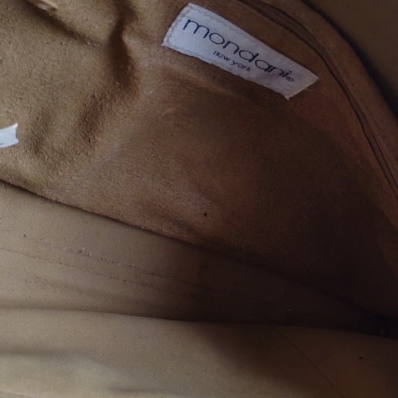 Mondani New York Simulated Leather Shoulder Bag Purse - Light Green - Picture 12 of 16